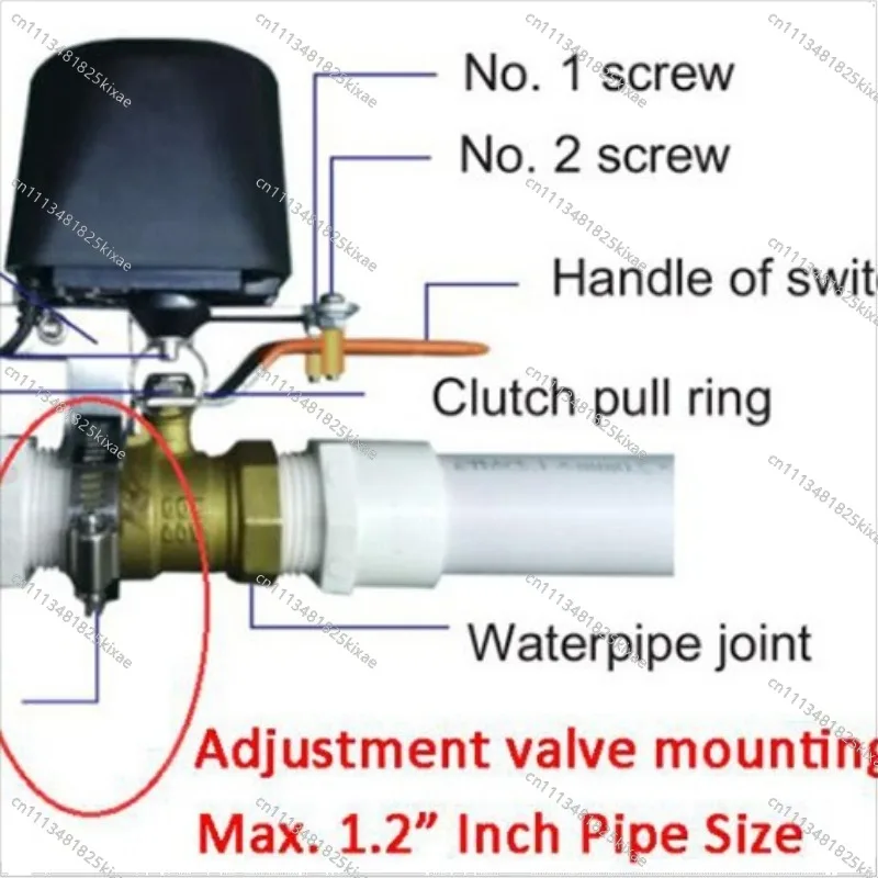 For Graffiti WiFi Valve Manipulator Water Pipe Gas Pipe Intelligent Valve Remote Control Manipulator