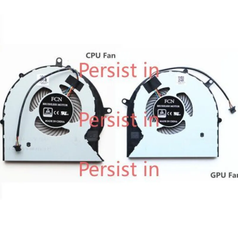 CPU Fan GPU Fan For ASUS FX63V FX63VM FZ63VM FX63VM7300 GL703VM DC12V 0.4A