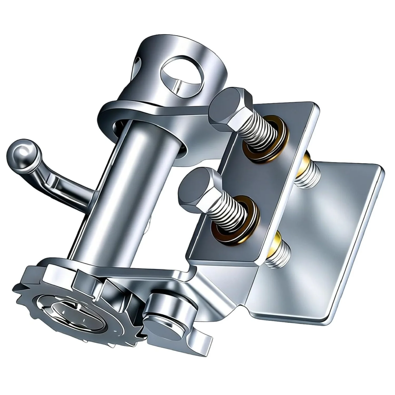 Enhancing Miniature Strap Tightener Sturdy Steel Compact and Portable for Quick Setups in Various Setting Steel Ties Down Clamps