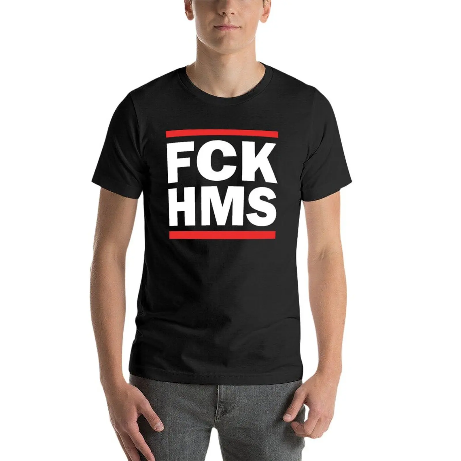 FCK HMS T-Shirt sports fans customs plain cute clothes sweat shirts, men