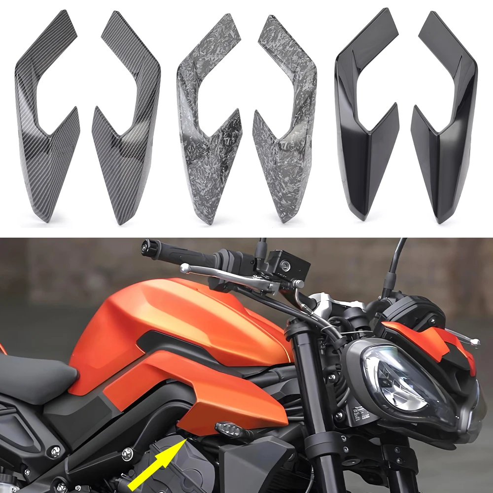 765R 765RS Front Tank Gas Side Cover Fairing Pannel Motorcycle For Triumph Street Triple 765 R RS 2023 2024 2025