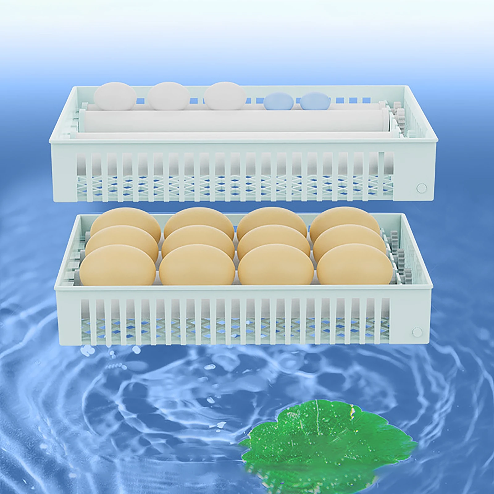 24 Eggs Full Automatic Turning Egg Incubator Touch Temperature Control Farm Hatchery Brooder for Chicken Duck Quail Birds view 3