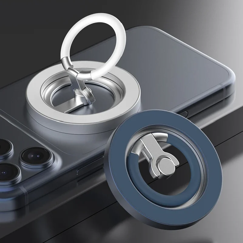 

Double Sided Strong Magnetic Metal Phone Holder, 360 ° Rotation, Lightweight And Beautiful, Suitable For All Phones