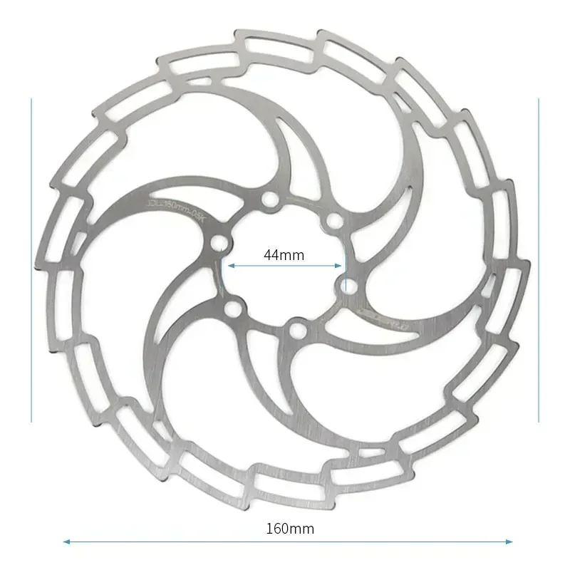 Ultralight MTB Bicycle Hydraulic Disc Brake Rotor Mountain Bike Road Racing Brake Disc 160/180mm 6/7 Inch With Free Bolts