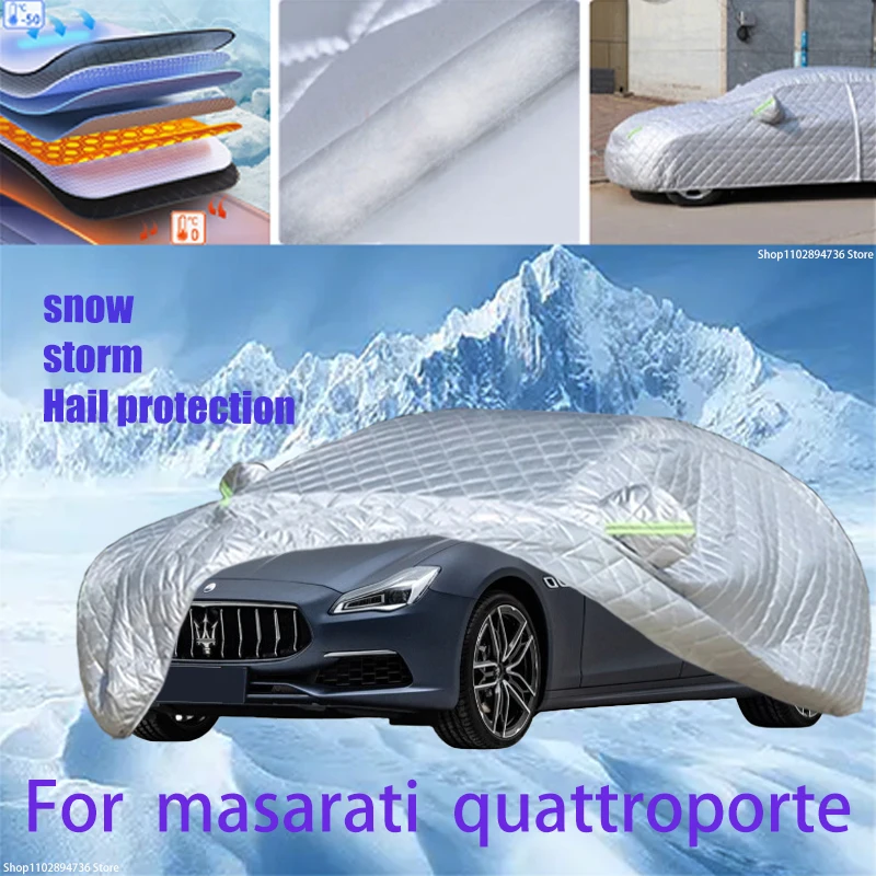 

Для masarati quattroporte уличный хлопковый утолщенный тент для автомобиля Защита от града защита от снега солнцезащитный водонепроницаемый пыленепроницаемый