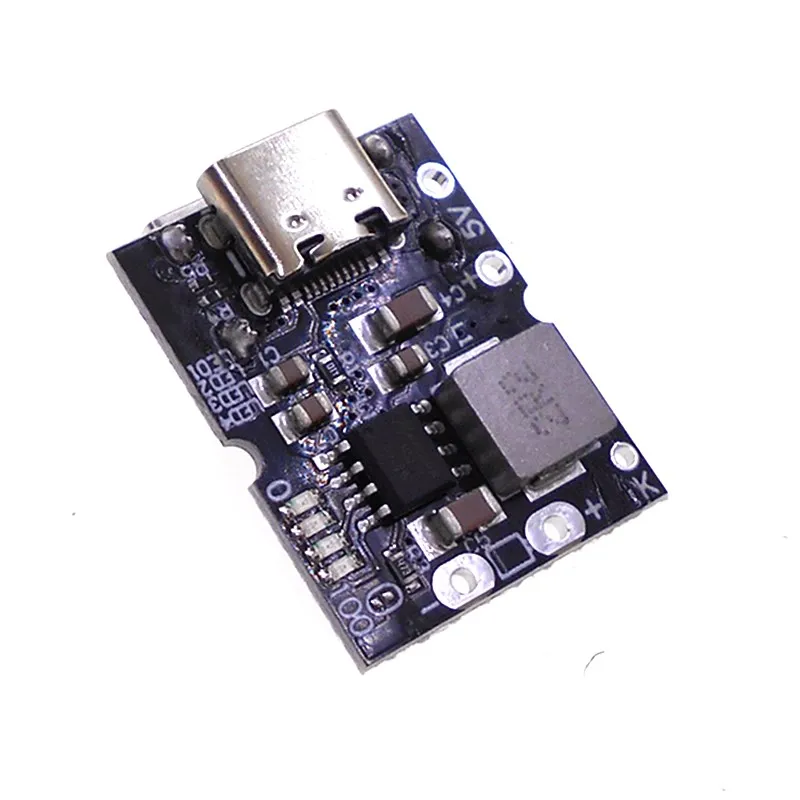 ความแม่นยำสูง5V2A การชาร์จและการคายประจุโมดูล Type-C เข้ากันได้กับ4.2V แบตเตอรี่ลิเธียม