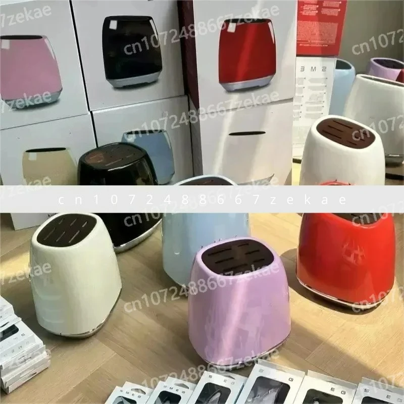 

Набор из 6 кухонных ножей из нержавеющей стали, новые кухонные принадлежности, держатель для инструментов, держатель для ножей, белый, синий, кремовый, черный, высокое качество