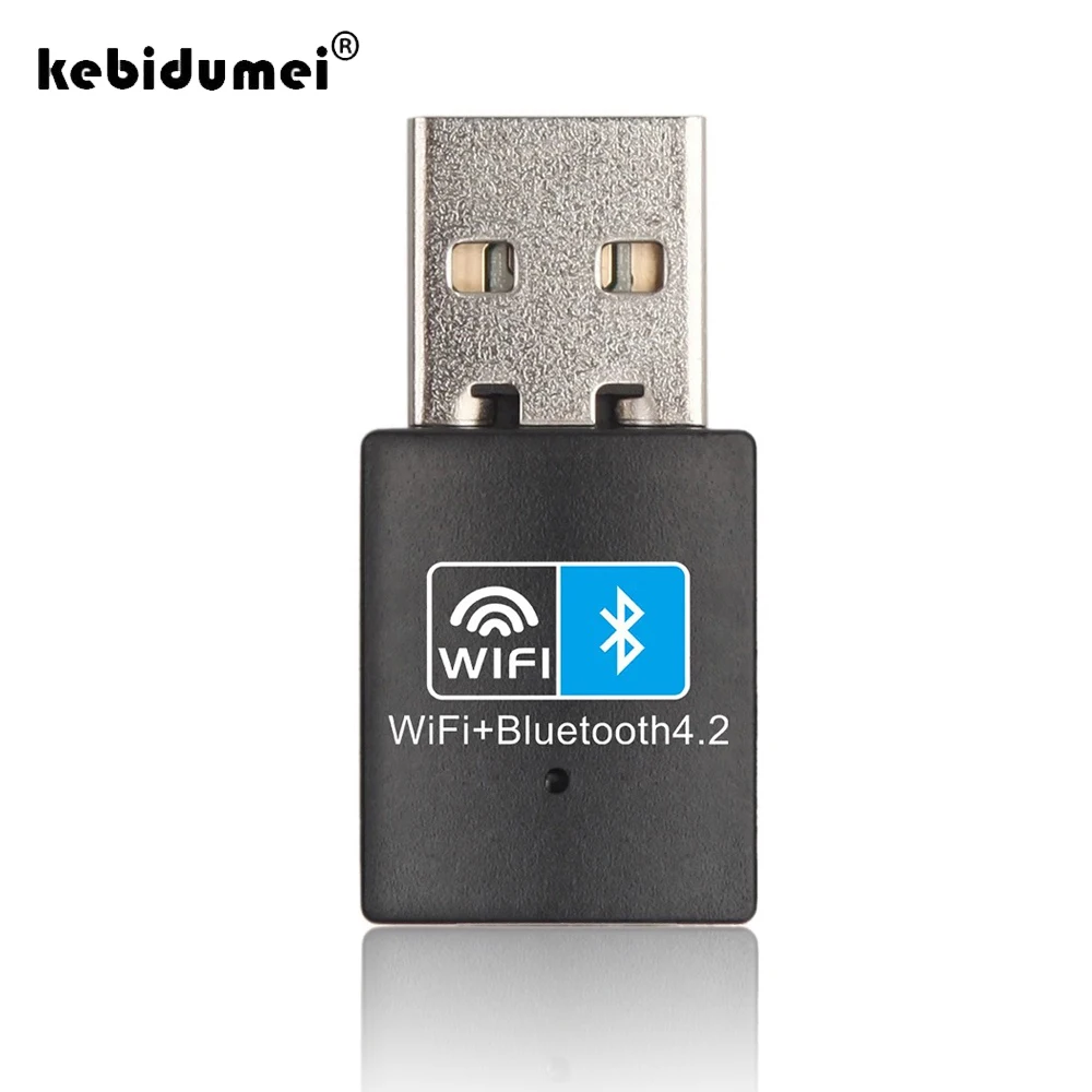 150Mbps WiFi Wireless Adapter Bluetooth-compatible V4.0 USB 2.0 Adapter 2.4G Dongle Network Card RTL8723BU For Desktop Laptop PC