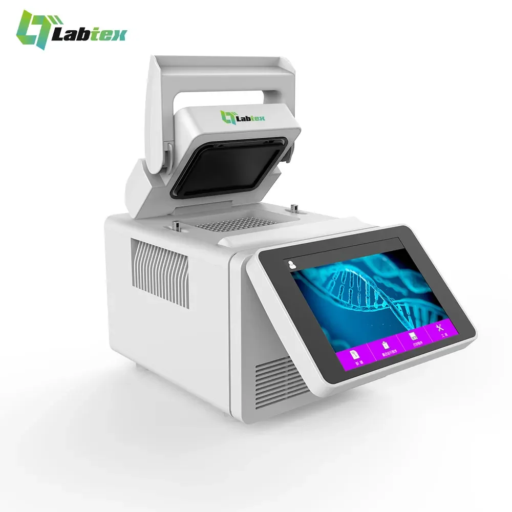 Labtex ثنائي الكتل سوبر التدرج Pcr محلل آلة اختبار الحمض النووي المعدات الطبية مختبر نظام Pcr