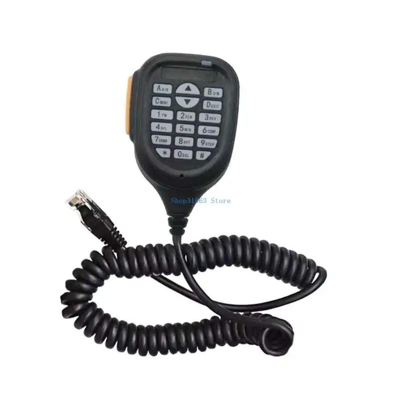 L4MA Multifunction Hand Microphone Stable Performances Radio for In Vehicle Two Way Radio