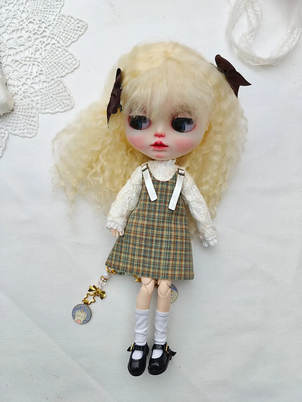 

ICY DBS blythe кукольная одежда ручной работы повседневный милый комплект OB22 OB24 AZONE аксессуары Blythe одежда игрушки для девочек