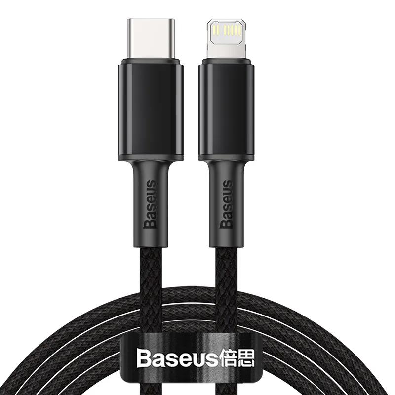 Кабель Baseus PD USB Type C 20 Вт для быстрой зарядки iPhone и MacBook — фото товара