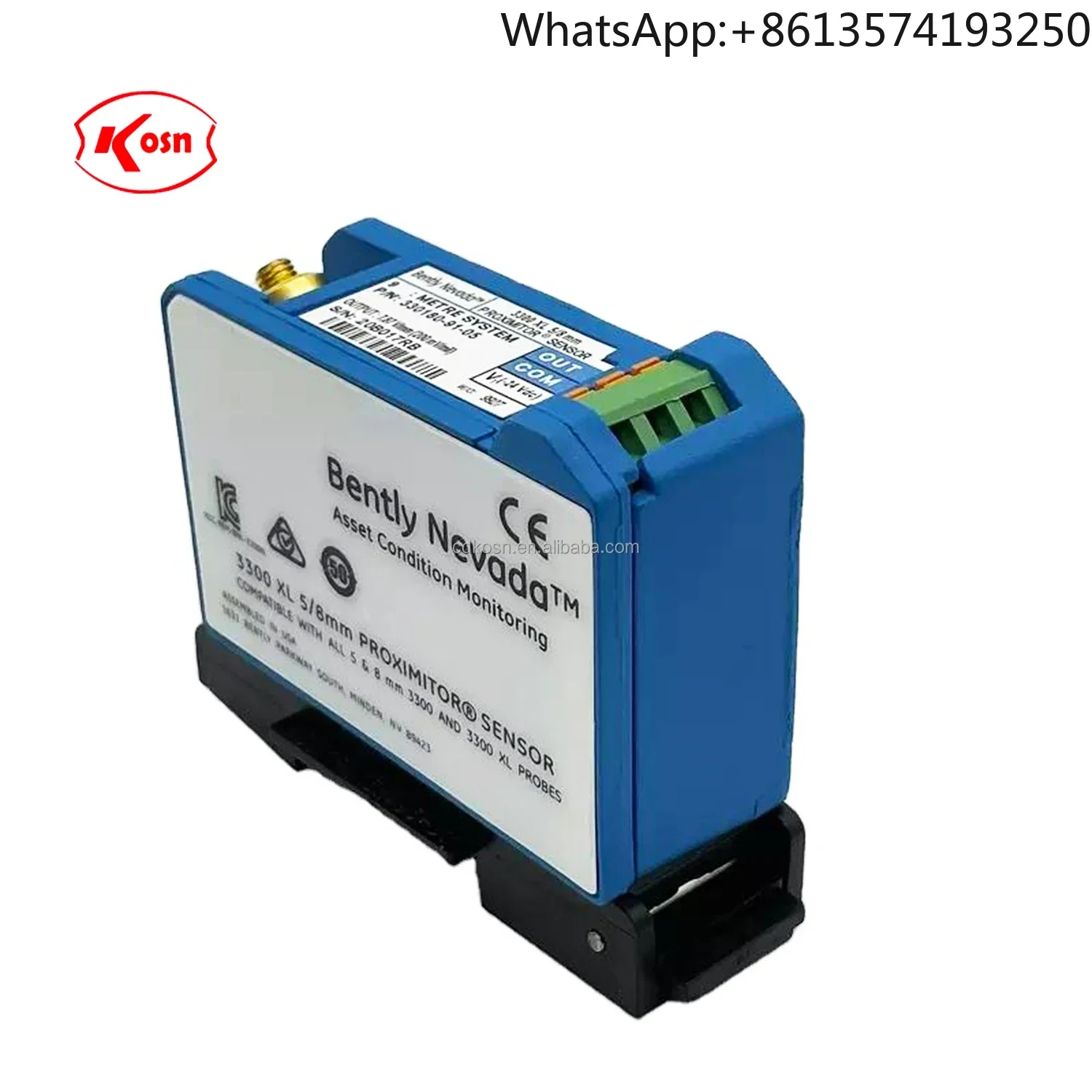 

Оригинальная новая бесконтактная система Bently Nevada 330180-90-00 Metre