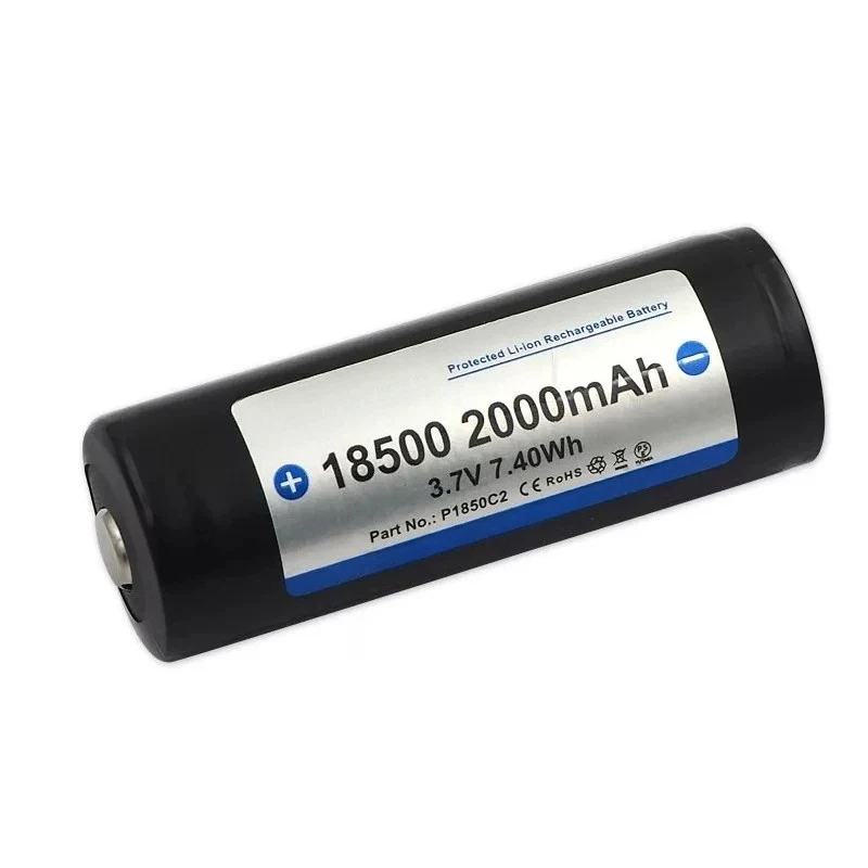 

1pcs for keeppower plus protective plate icr18500 2000mah 3.7v flashlight battery p1850c2