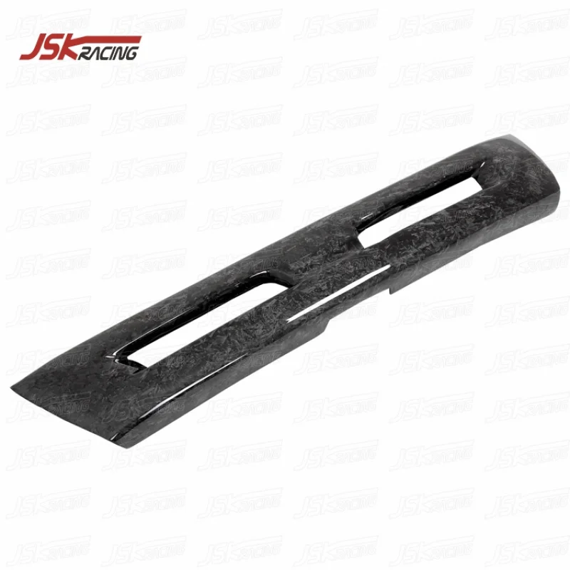

FORGED CARBON FIBER FRONT BUMPER COVER For 2008-2015 MITSUBISHI LANCER EVOLUTION EVO 10