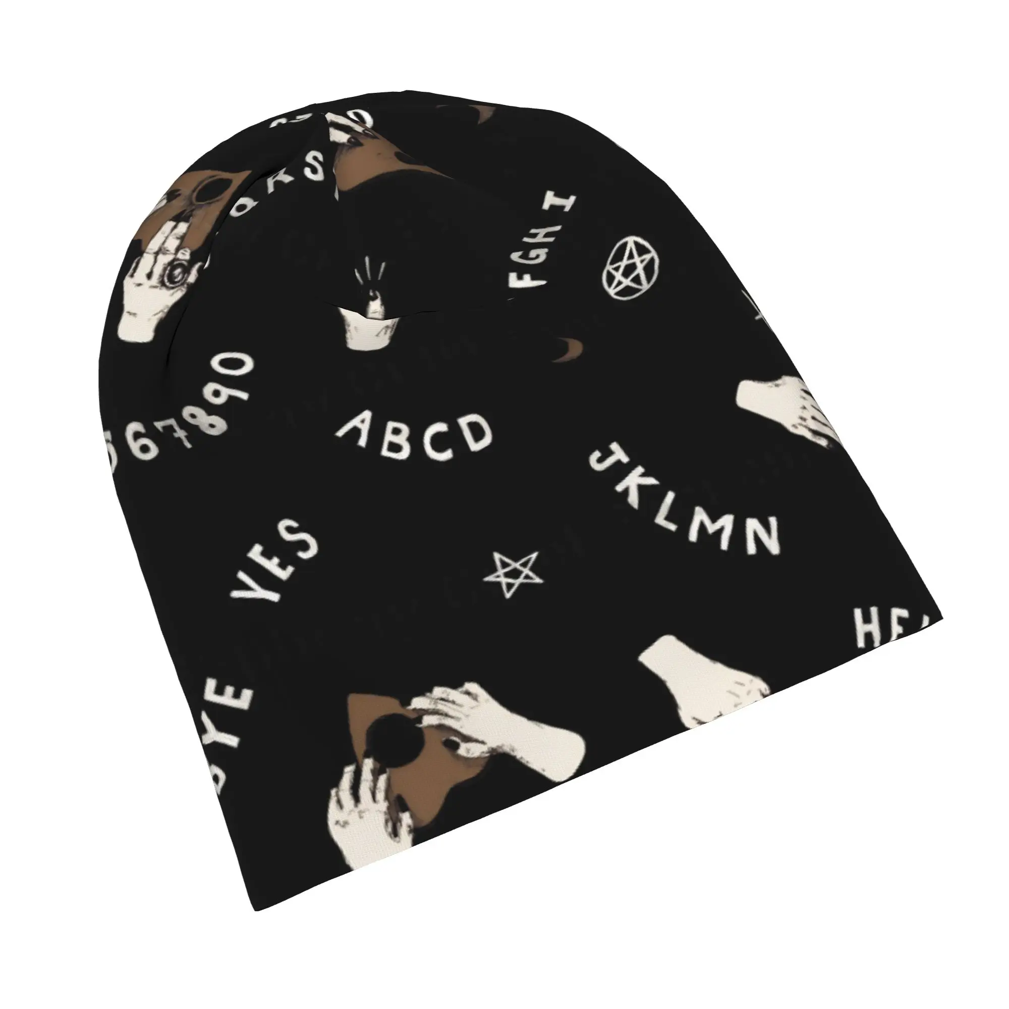 Ouija Board Skullies Beanies Hat Mystical Autumn Winter Unisex Ski Caps Warm Multifunction Bonnet Hats