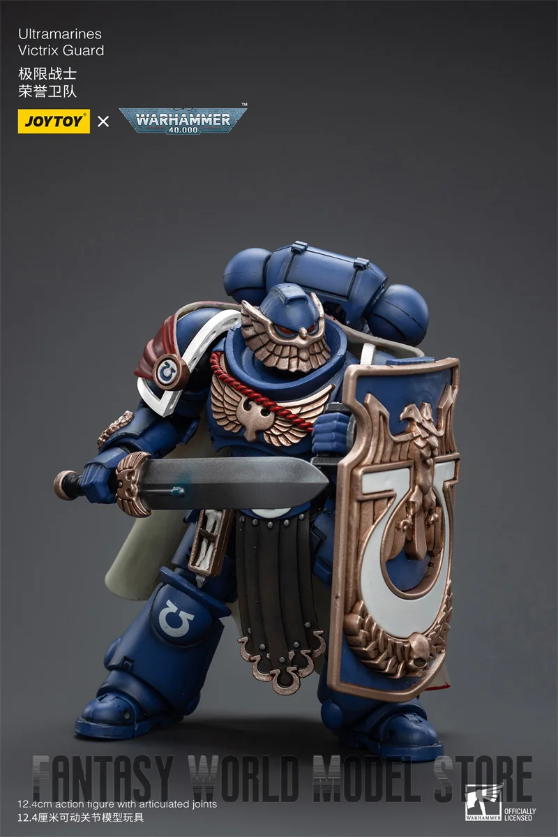 In Stock JOYTOY Warhammer 40K JT3587 1/18 Ultramarines Victrix Guard 12.4cm Full Set Collectible Action Figure Model Doll Gifts