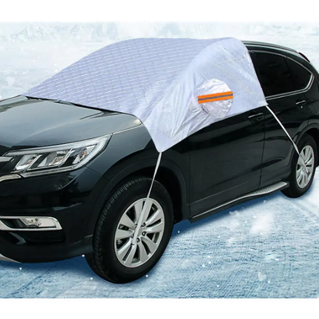 Windshield Snow Cover Ice Removal Wiper Visor Protector All Season Winter Summer Shade for Cars Trucks Van SUVs