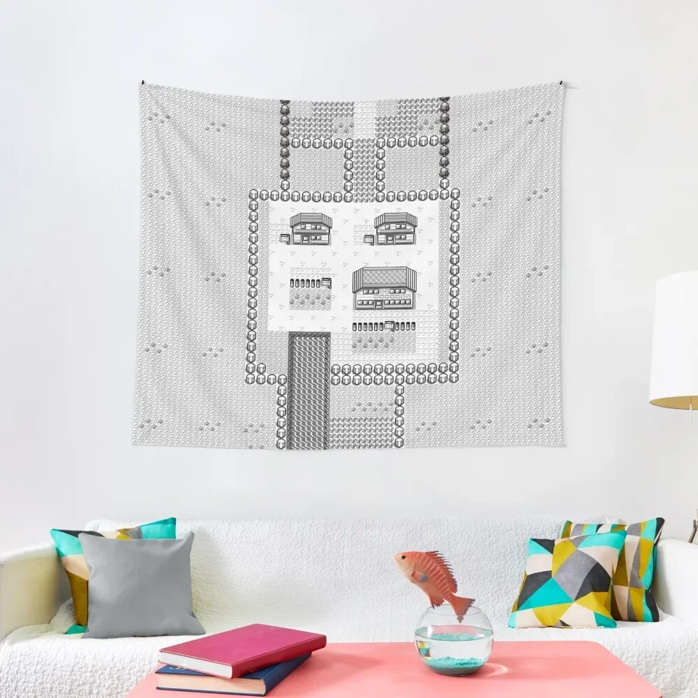 

Dreams of Pallet Town (Nostalgia) Tapestry Room Aesthetic Room Decor Cute Aesthetic Room Decoration Decorations Tapestry
