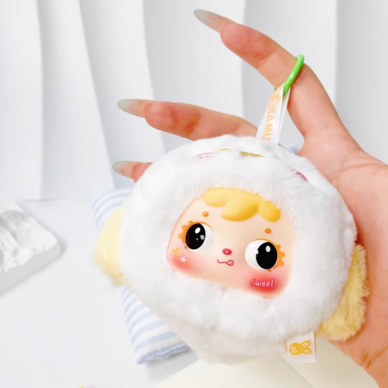 

Новый подлинный запас, три маленьких волос, мобилизация, слепая коробка, милый рюкзак с ключом, подвеска для женщин, подарок на день рождения и праздник