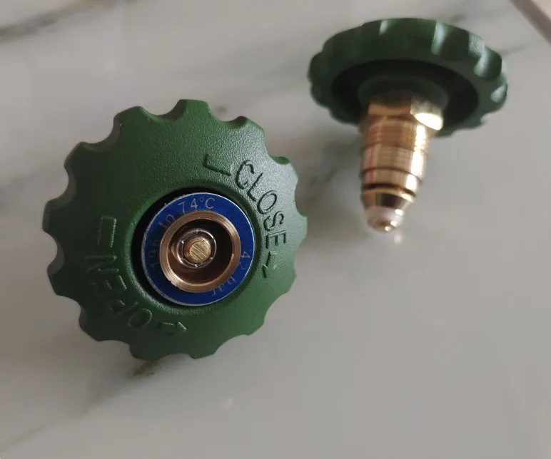 Accessori per bombole di gas per veicoli a gas naturale LNG kit di riparazione del nucleo della valvola a globo del volantino kit di riparazione del volantino della bottiglia di Dewar