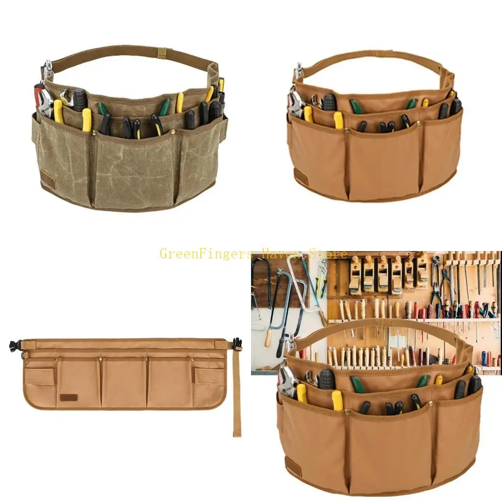 

F68D карманный ремень для инструментов с быстроразъемной пряжкой, рабочий ремень для электриков, плотников, инструмент для