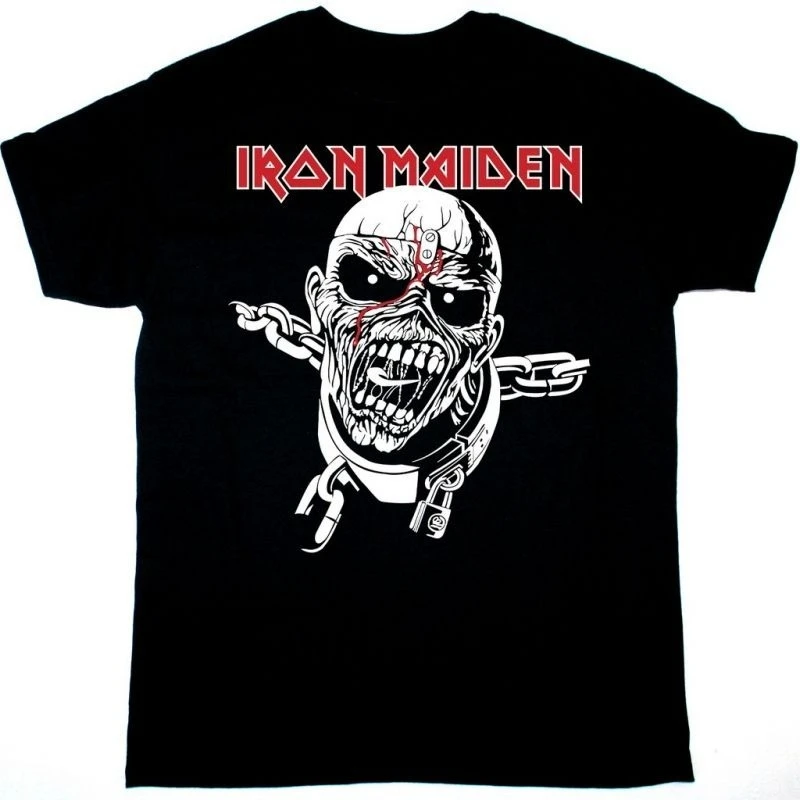 

IRON MAIDEN PIECE OF MIND T-Shirt Men Women Short Sleeve American Retro Band Tops Y2k T-shirt Oversize Tee Summer Men Streetwear