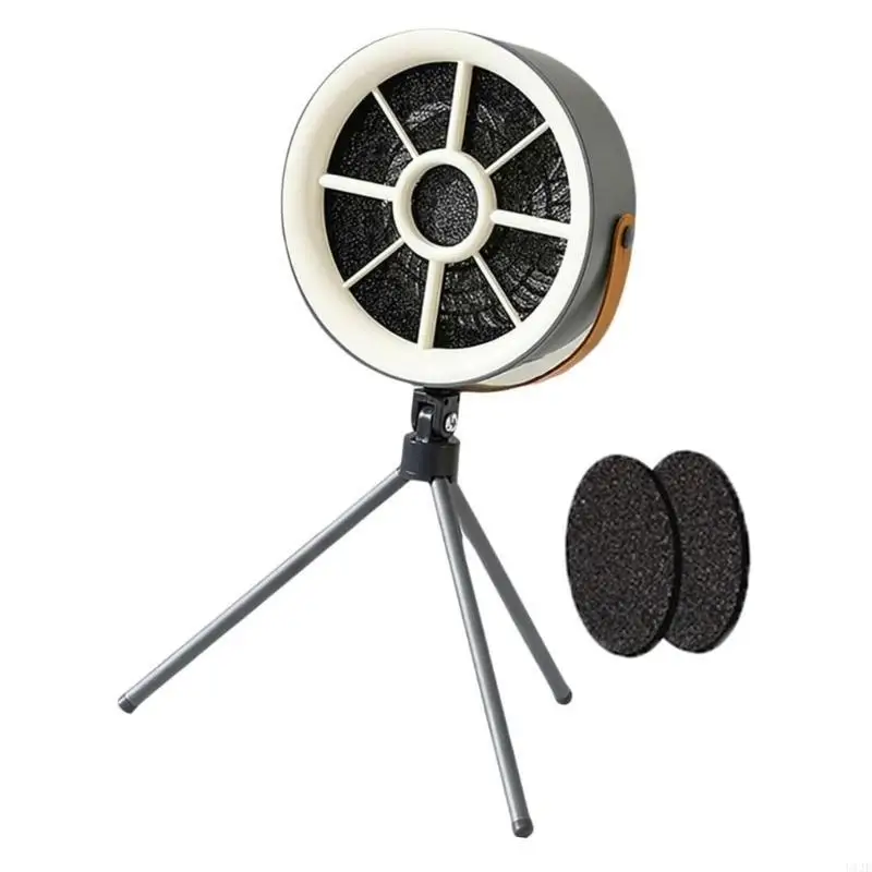 U1JE Small Desktop Soot Absorbers with Fashion Kitchen Exhaust Hood Plastic Texture Suitable for Home or Outdoor Cooking