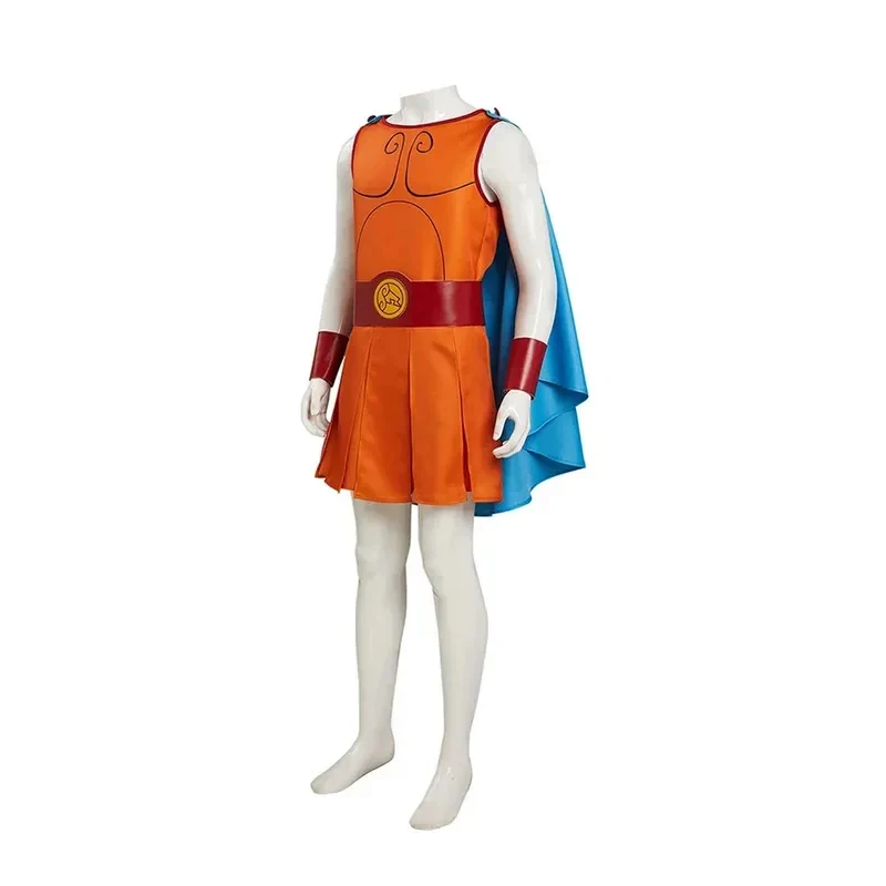 

★Halloween Cosplay Costume Anime Hercules Adult Men Superhero Cape Cloak Uniform Fancy Dress Up Carnival P 2026 New ♥Look Me ←_←