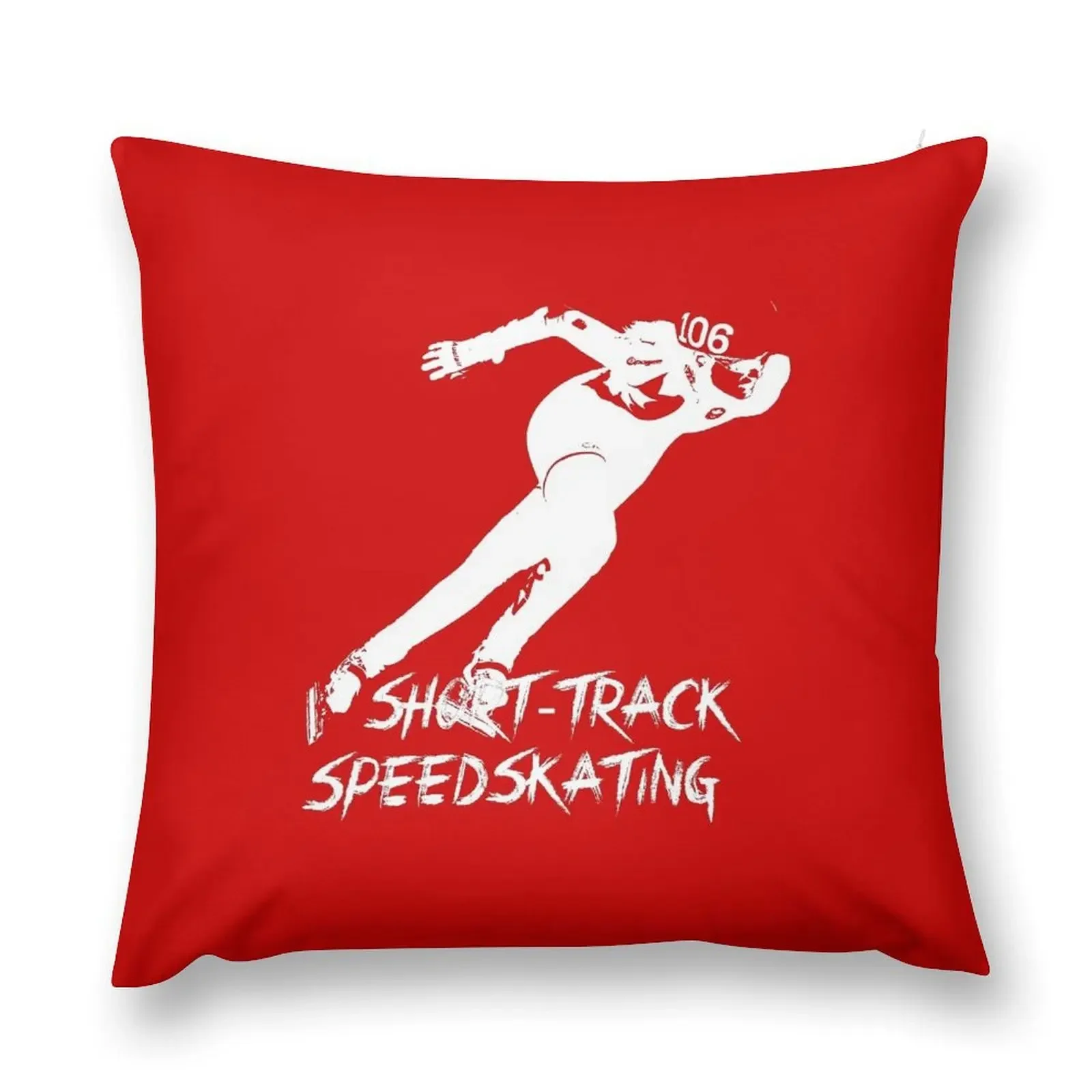 Short Track Speed Skating Throw Pillow Cushions Cover Cushions For Children Covers For Sofas Decorative Cushion Cover pillow