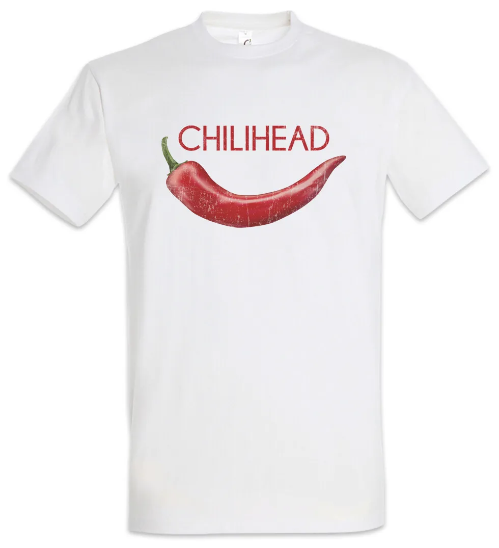 Camiseta Chilihead Chili Peppers peperoncino Divertida, Atractiva, Dulce, Linda y Picante