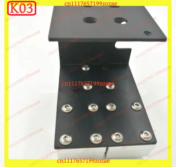 k3 Alloy All‑Metal X‑Axis Extruder Carriage, 45mm Rod Spacing Bracket Fit for MK8‑Style Extruder, 3D Printer Spare Accessories