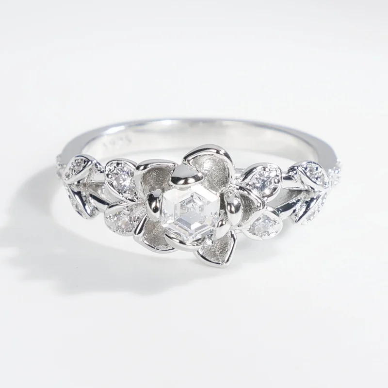 Love And Deepspace Zayne Cosplay Li Shen Anello di vita eterna S925 Argento sterling placcato platino Ispirato regalo personalizzato per ragazza
