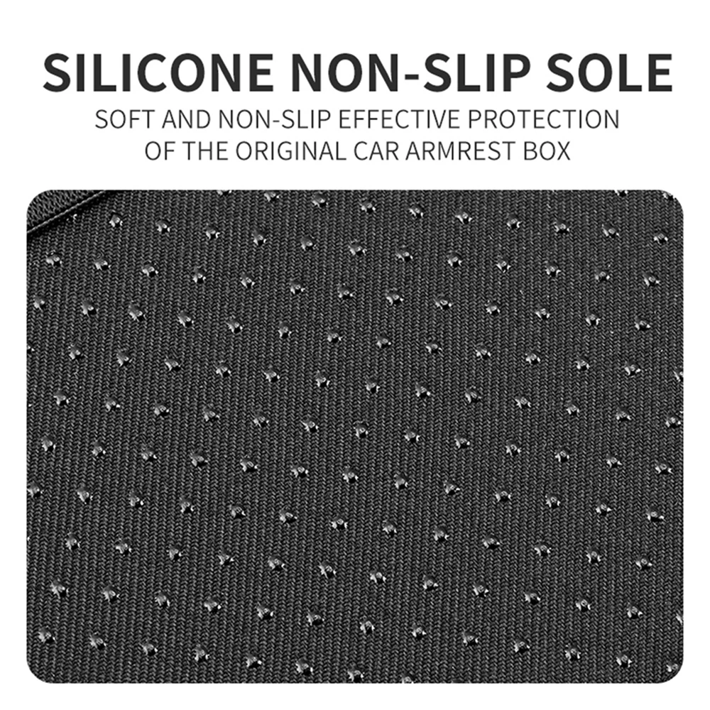 سيارة مركز وحدة التحكم مسند الذراع وسادة الذراع بقية غطاء صندوق حصيرة واقية ل جيب كومباس رينيجيد جراند شيروكي رانجلر JK المصارع #4