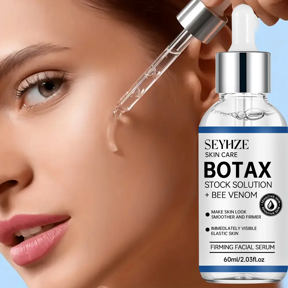 SEYHZE BOTAX Enhanced Facial Serum 1pc - Day And Night Hydrating Skincare Rich in Aloe Peptides Collagen And Retinol for Tighten