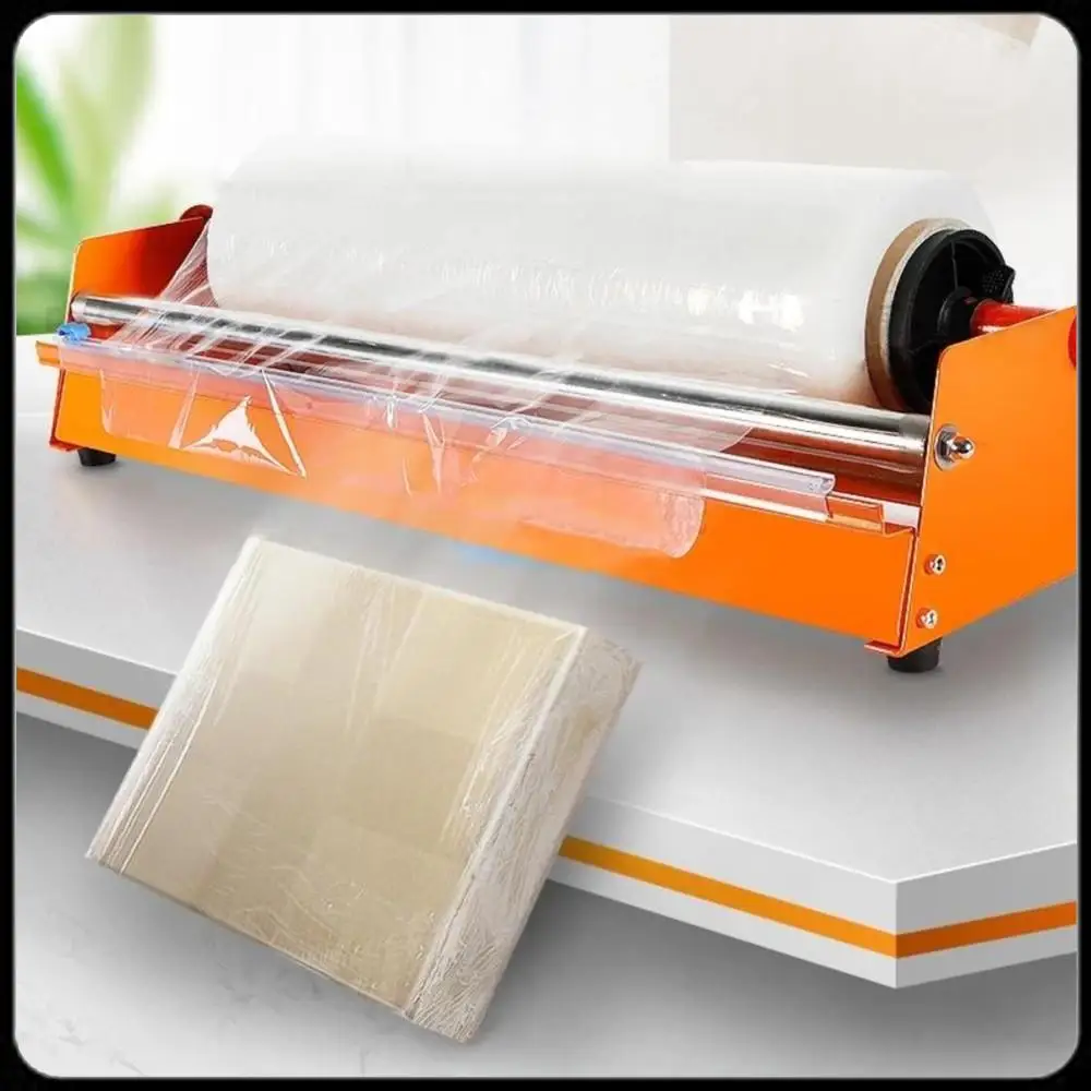 

Desktop stretch film packaging machine PE film 50cm wide stretch advertising equipment film automatic packaging tool