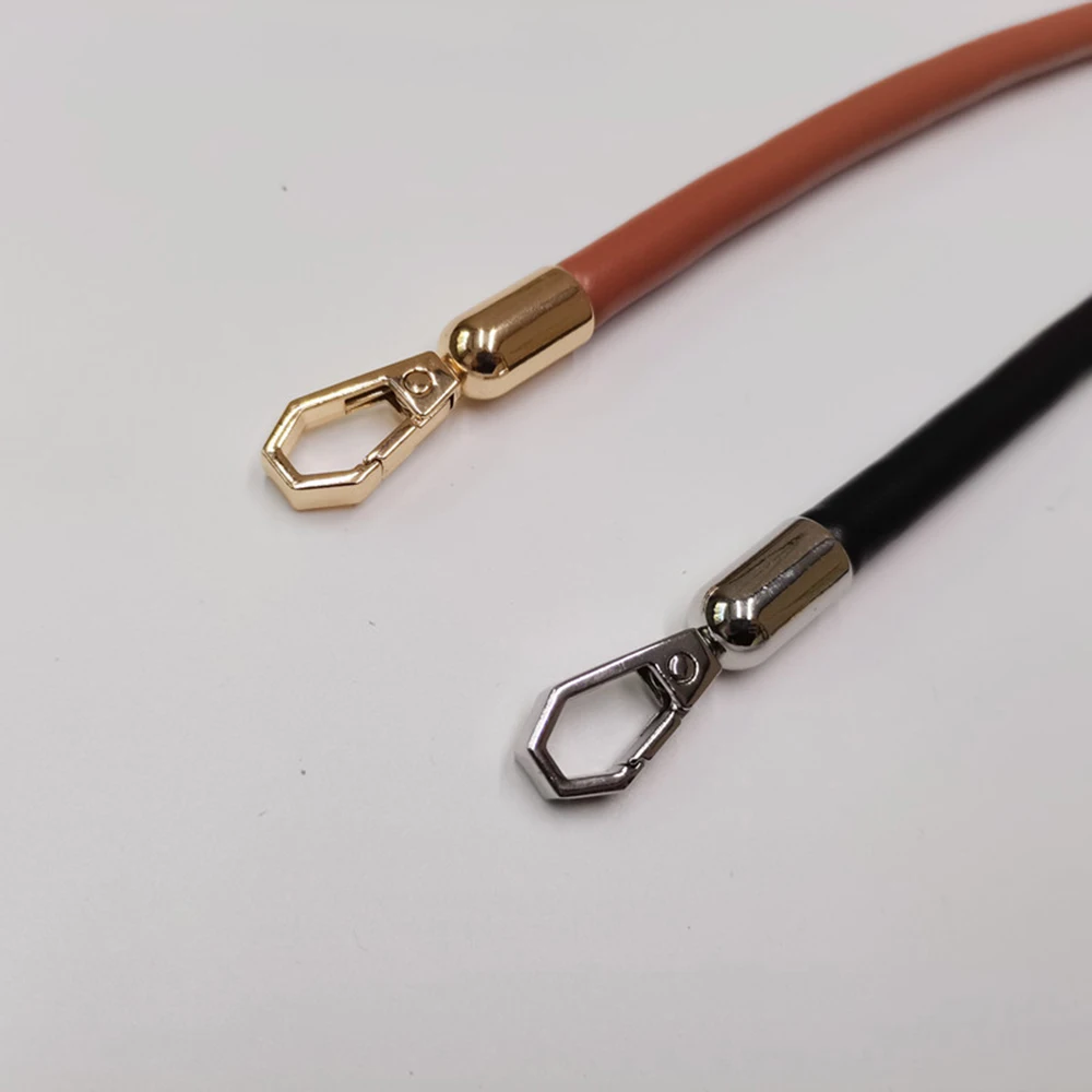 1PC 30-60Cm PU Leather Bag Handle High Quality&Fashion Bag Accessories For Women DIY Handbags Short Bag Strap With Gold Buckle