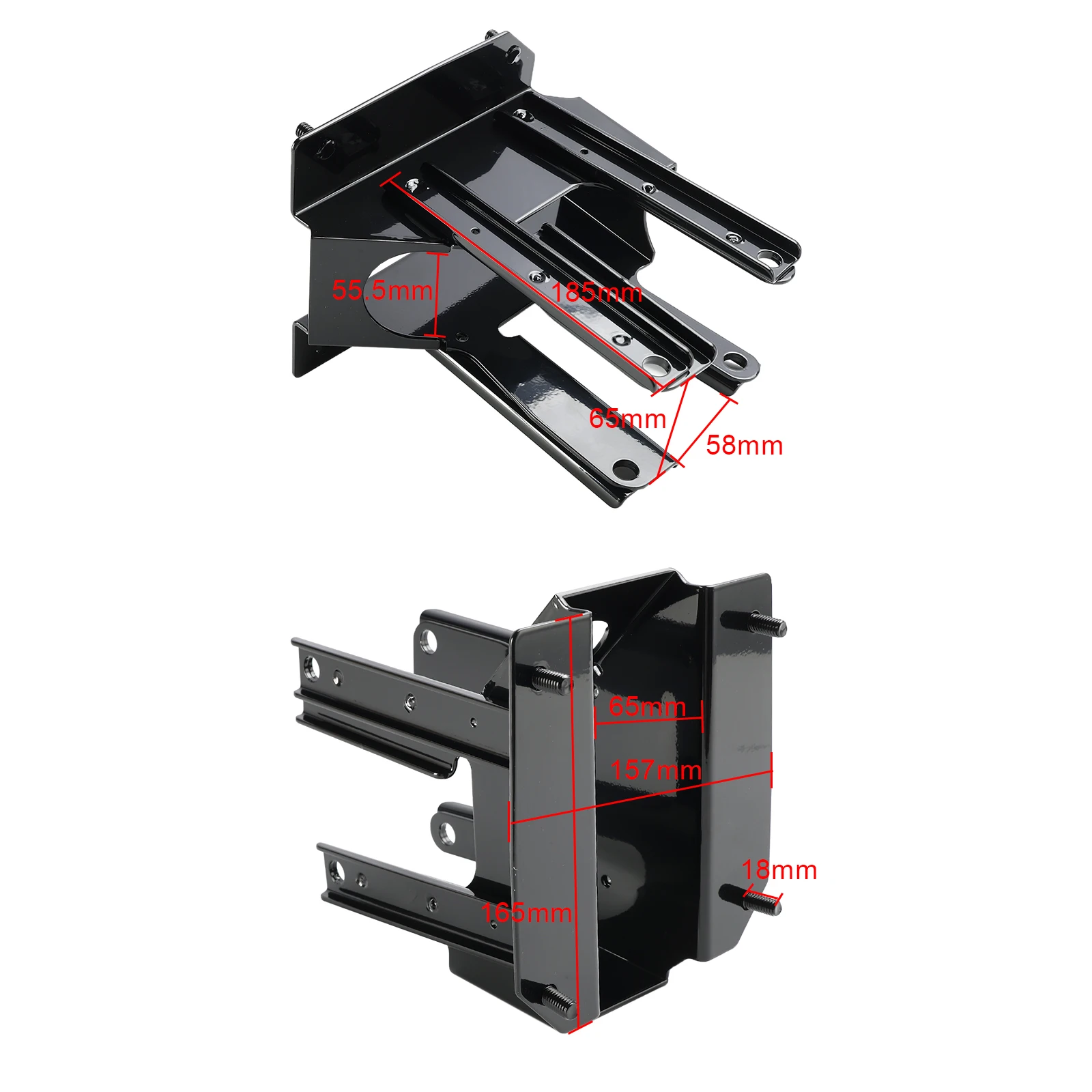 Topteng Front Fairing Support Mount Brackets For Road Glide 1998-2013