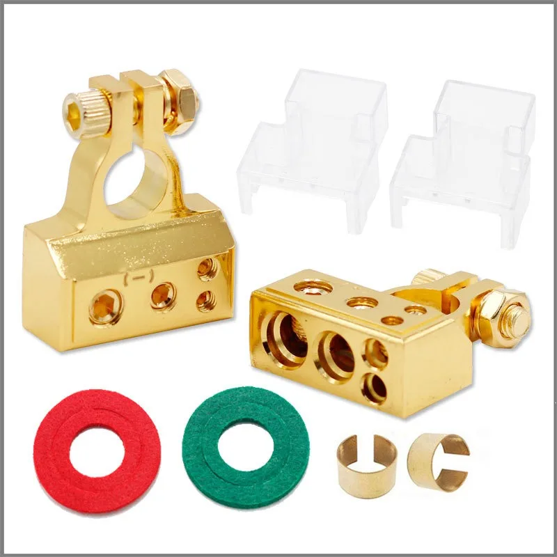 

Positive and negative terminals, battery pile head, car audio modified battery head