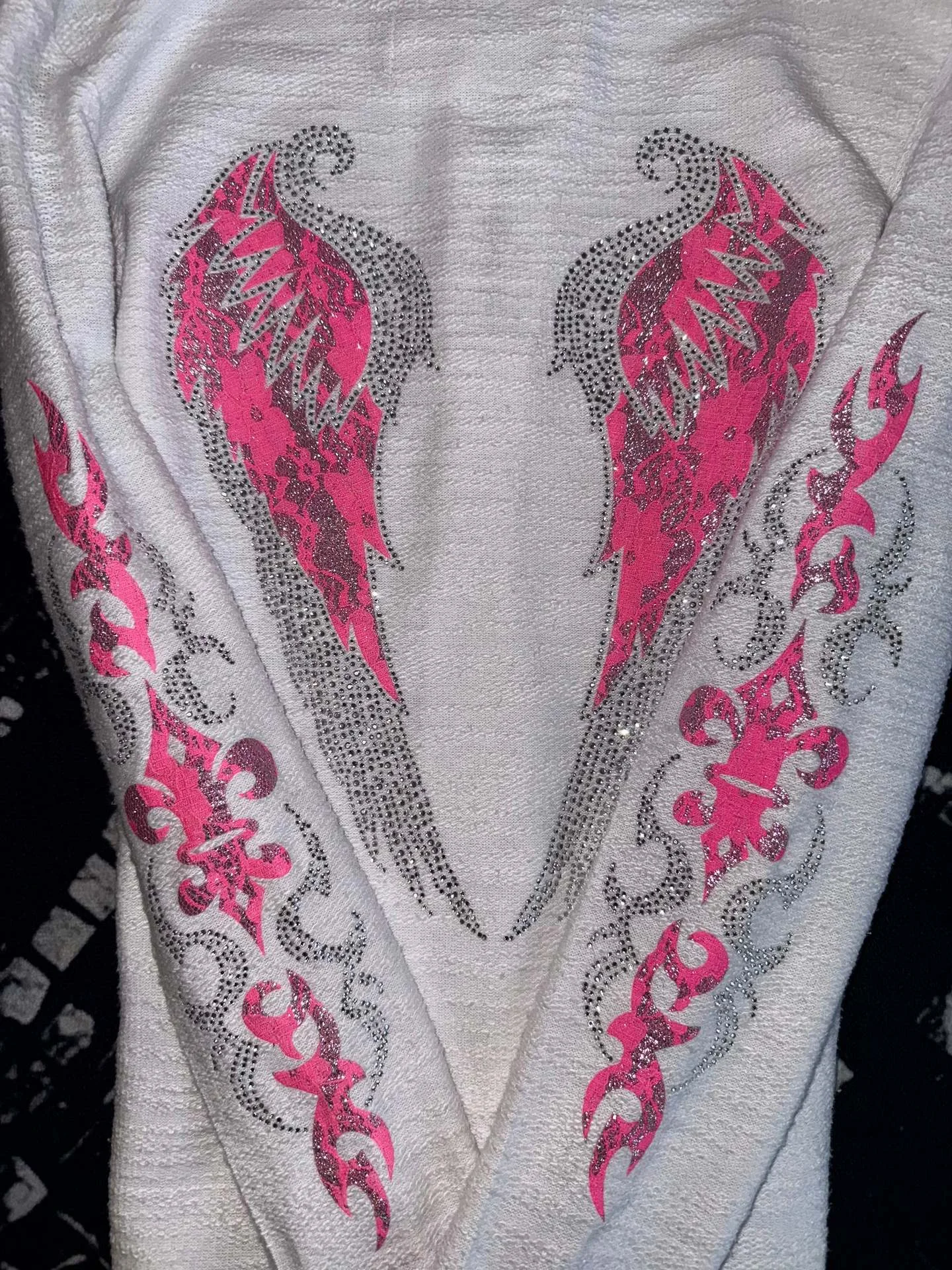 Women's Y2K Vintage Rhinestone - Plant Parent Hoodie 评论和价格