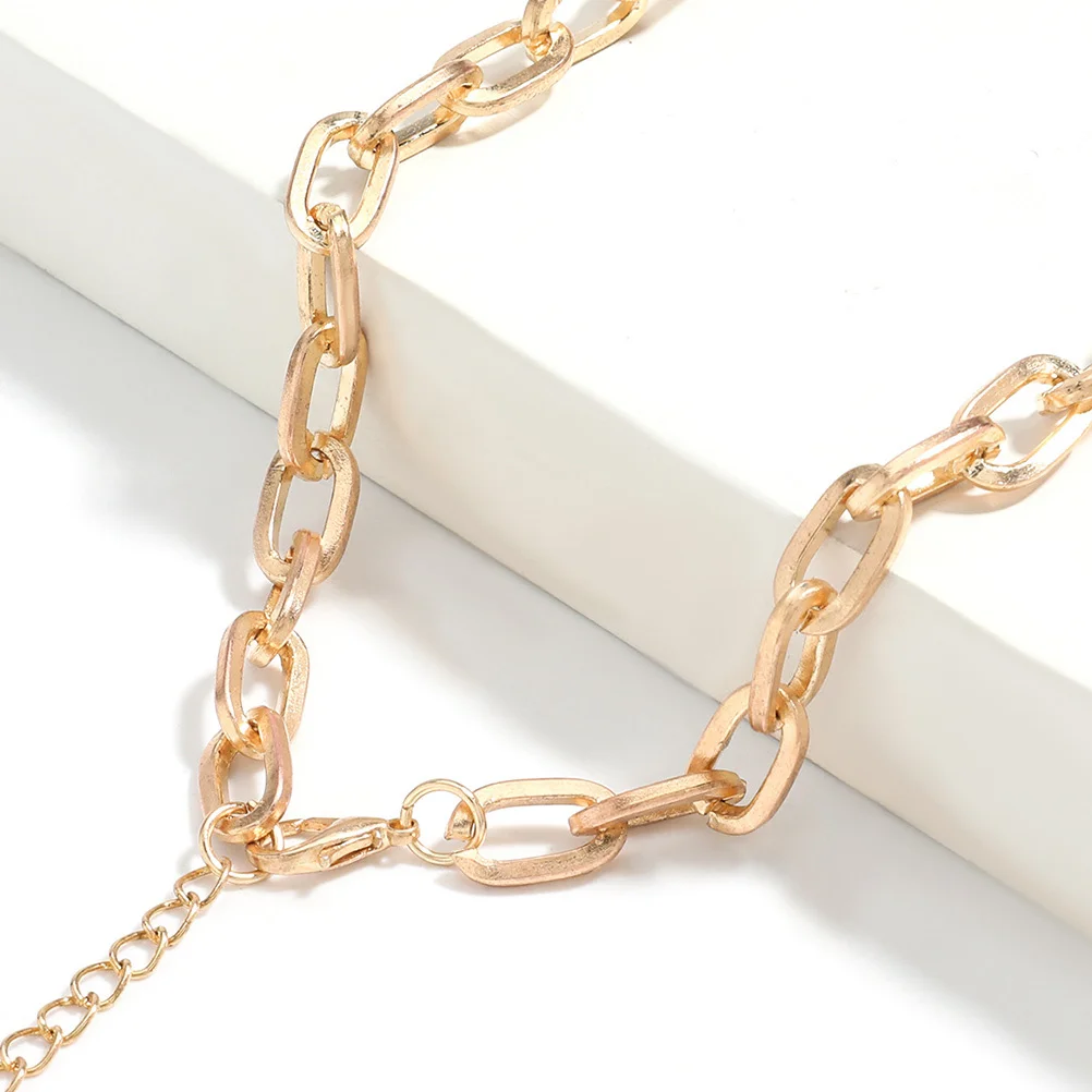 

1Pcs Alloy Mushroom Pendant Necklace Fine Workmanship Collarbone Chain Graduation Party Necklace Neck Chain Neck Pendant