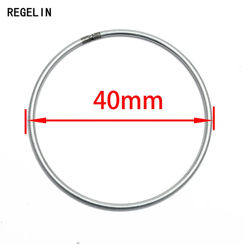 REGELIN Dream Catcher Reve Cirkel Ringen Bevindingen Opknoping Ronde cercle metalen giet attrape reve Netto Sieraden DIY 10 pcs 35 -200mm