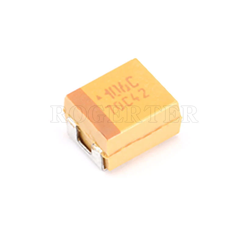 5pcs/lot 3528 SMD tantalum capacitor Type B 10uF 10% 20% 16V 20V 25V TAJB106K016RNJ 106M016RNJ 106K020RNJ 106K025RNJ