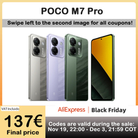 Poco M7 Pro 5G - global version of the NFC Snapdragon smartphone®8S Gen3 50MP 45W Main Camera With EU