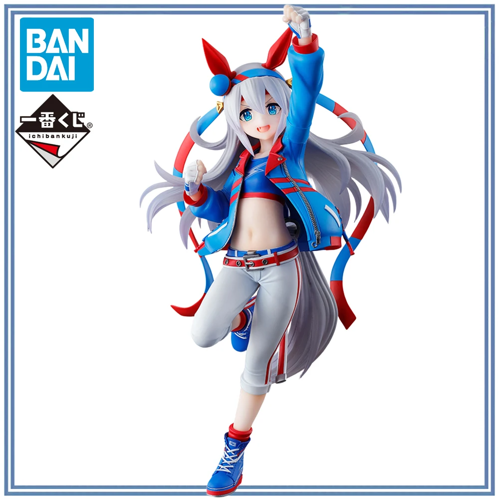 

100% оригинал в наличии Bandai Spirits Ichiban Kuji Umamusume: Pretty Derby Tamamo Cross, аниме-фигурка, модель игрушки, коллекция, подарок