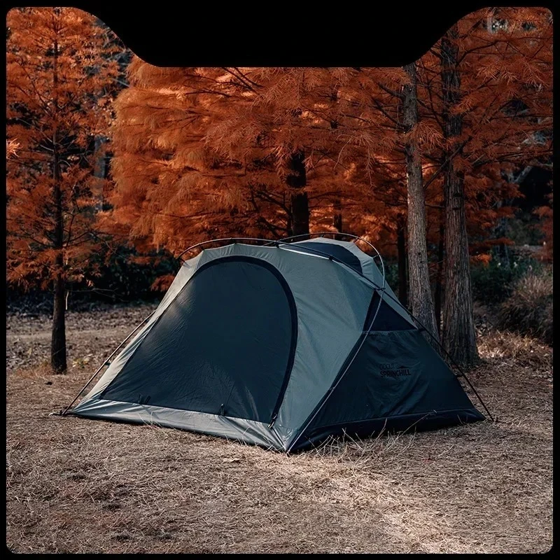 Outdoor Camping Penglai Three Person Kangaroo Tent Shelter Wind Portable Folding Hiking Ultralight  Pavillons
