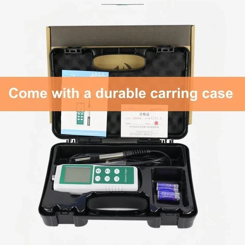 

2026 НОВЫЙ экономичный оптический измеритель растворения с тонким датчиком DO, регистратор данных для аэрации вина, пруда, креветок, фермы, аквакультуры