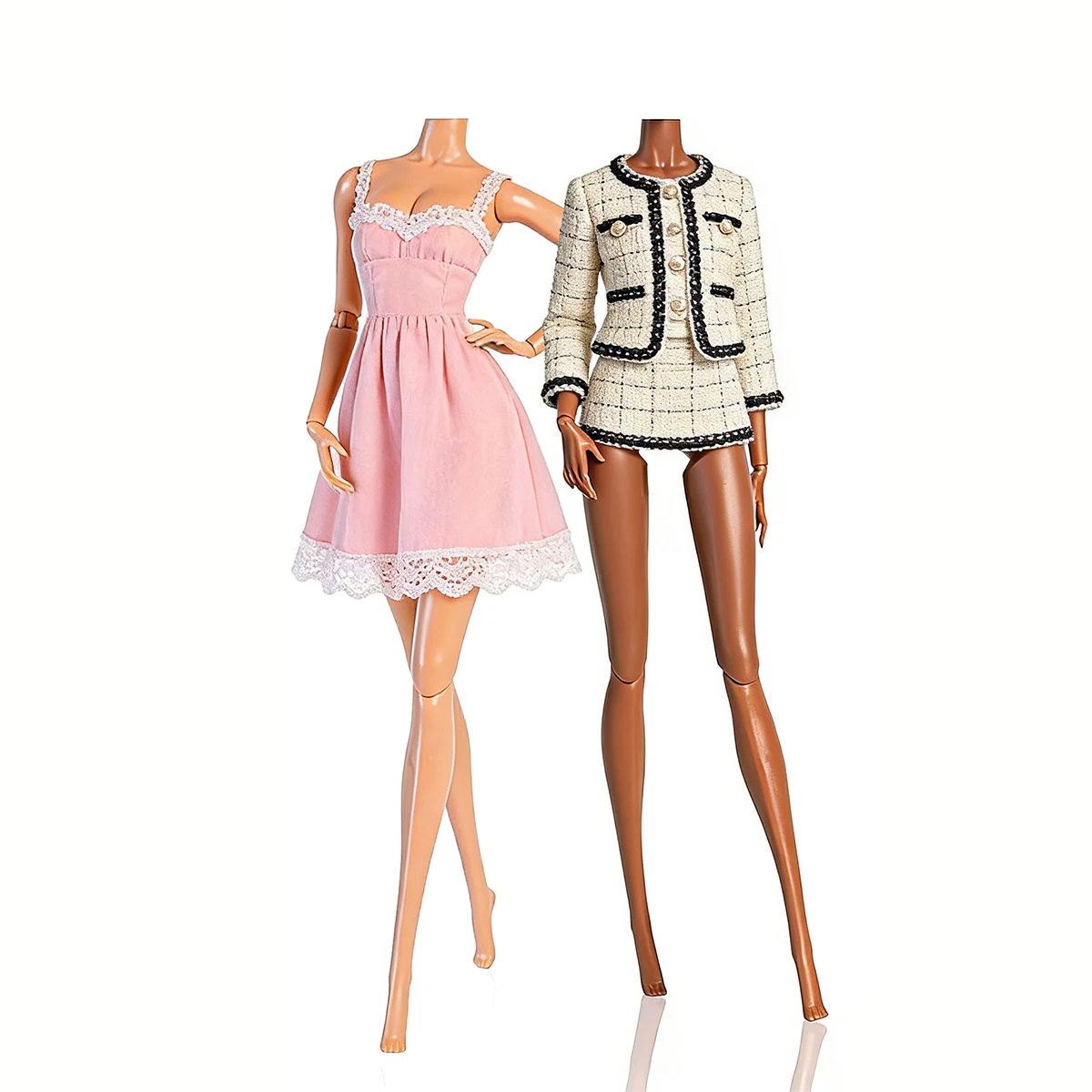 

1/6 Supermodel Doll Body Toy 12 Skin Tones Joints Movable With Replacement Big Boob 29cm Body Part Removable For FR PP Babi Doll