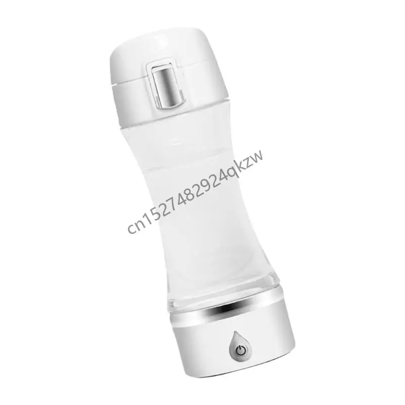 R9CD Hydrogens صانع المياه الغني المحمولة USB قابلة لإعادة الشحن مولد مياه ماء مؤينن كوب الزجاج