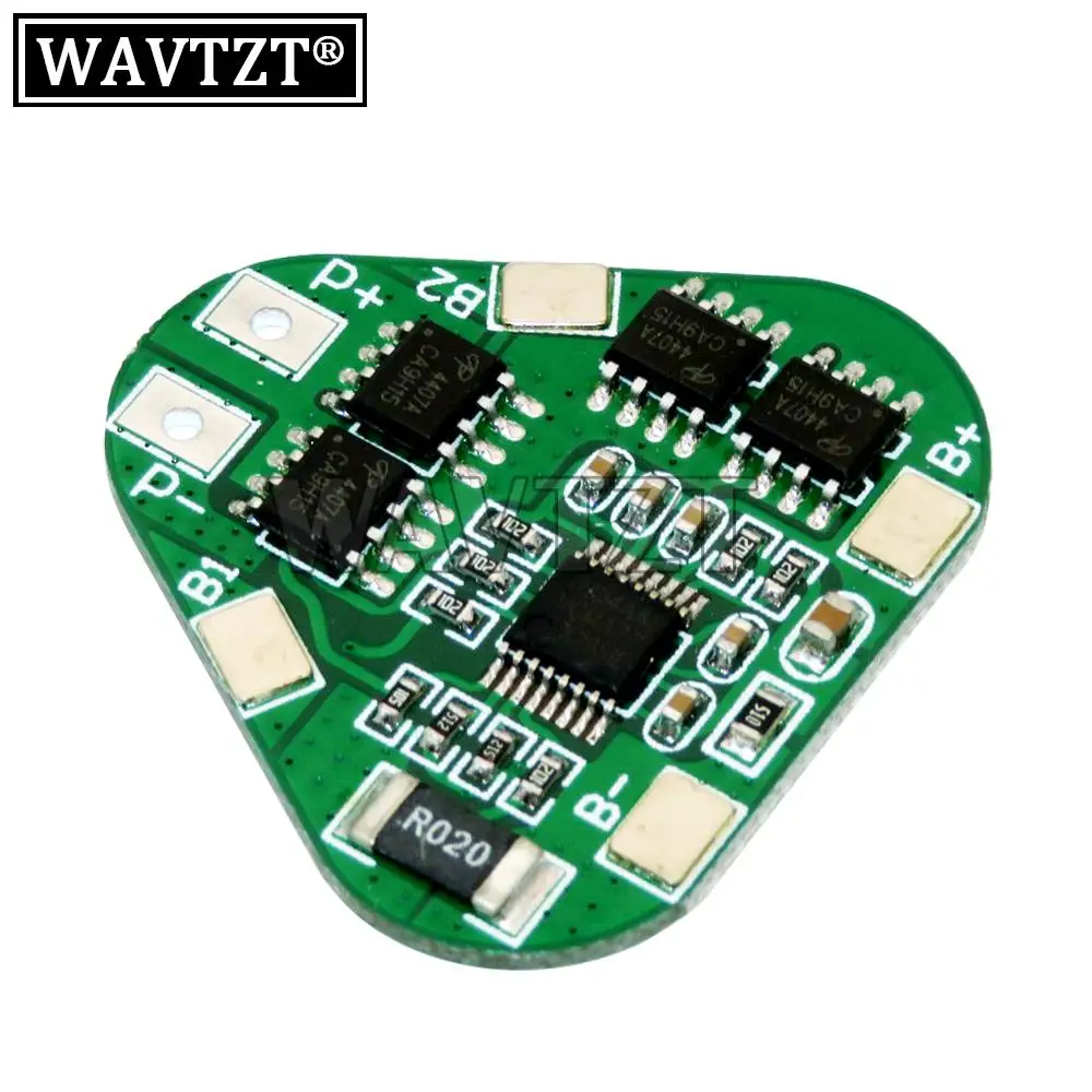3S 12V 18650 Płytka zabezpieczająca baterię litową 11,1 V 12,6 V Zabezpieczenie przed przeładowaniem nad rozładowaniem 8A 3-komórkowy pakiet Li-ion